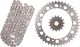 XW-Ring Kettensatz inkl. 15Z Ritzel feinverzahnt, 44Z Kettenblatt, OFFENE RK520XRE-Kette mit 112 Gliedern, Hohlniet- und Clipschloss