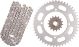RX-Ring Kettensatz 15/47, RK520XSO2, 114 Glieder OFFEN,Ritzel feinverzahnt mit 15.6mm BREITEM BUND, Hohlniet- und Clipschloss