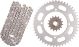 XW-Ring Kettensatz 15/47, RK520XRE, 114 Glieder OFFEN, Ritzel feinverzahnt mit 9.5mm SCHMALEM BUND, Hohlniet- und Clipschloss