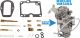 Vergaser Rebuild-Kit Keyster, Bedüsung HD #300/LD #25, inkl. Chokekolben