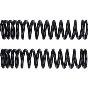 YSS Replacement/Tuning Spring for 395mm Rear Shocks, 1 pair, matt black, recommended for load/driver's weight 95kg and up