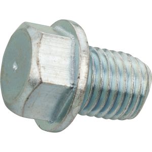 Verschluss-Schraube für manuelle Kurbelwellenpositionierung (Außensechskant, sitzt unter dem Zündkontrolldeckel)