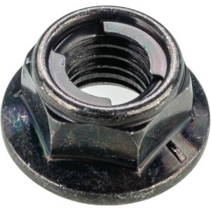 Mutter Kettenblattbefestigung, M8x1.25 mit Metallsicherung und Flansch, niedrige Bauform, 1 Stück