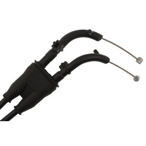Gaszugset-Set, komplett mit Führungen Länge Hülle/Zug: 1015/1100mm, OEM-Vergleichs-Nr. 3TB-26302-00, 3YF-26302-00