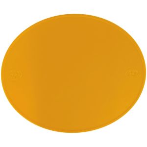 Startnummerntafel Preston Petty, oval, gelb, Abm. ca. 285x238mm, 1 Stück