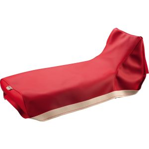 KEDO Sitzbankbezug, rot, genarbte Oberfläche + Farbton ähnlich original, passender Sitzbankgurt siehe Art. 31347R, OEM-Vergleichs-Nr. 30X-2477A-00