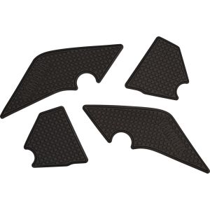 T7 Seitenschutz Grip Pads (OEM), vierteiliges Gummi-Set für maximalen Grip und Schutz, haftstarker Kleber, schützt die mittlere Seitenverkleidung
