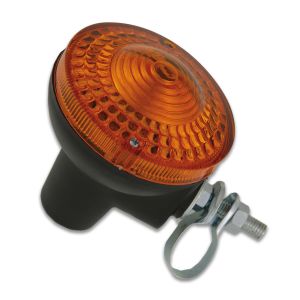 Lenkerblinker komplett mit Klemme, 1 Stück, e-geprüft, mit Leuchtmittel BA15s 12V/21W, mit Schelle (wir empfehlen die OEM-Schelle Art. 22311)