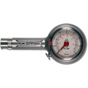 Präzisions-Reifendruck-Messgerät 0-4bar mit 90°-Anschluss (FLAIG)