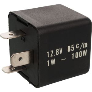 Blinkrelais 12V, elektronisch (3polig) lastunabhängig/geeignet für Warnblinker, 1-100W