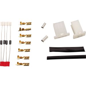 Elektrik-Anschluss-Set für unsere 60mm Tachos mit Kontrollleuchten an den Fahrzeug-Kabelbaum (inkl. Anleitung zum DIY)