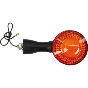 Replika-Blinker hinten, Gewindelänge 13mm, Blinkerglas außen klar/innen matt, inkl. 12V/21W Leuchtmittel BA15S (für 6V siehe Art. 41003), e-geprüft