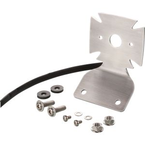 KEDO Stainless Steel Taillight Bracket for 'Iron Cross' Taillight Item 41381/S (delivery incl. mounting material, but WITHOUT taillight)