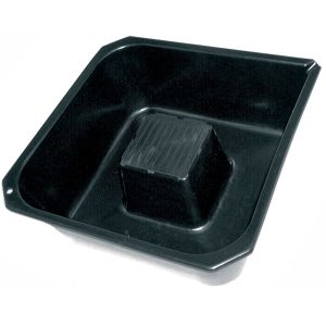 Ölauffangwanne ca. 9l, (35x35x13cm, schwarz)
