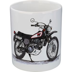 Porzellan-Becher 'XT500S 1989'