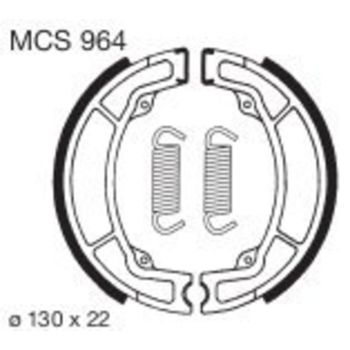 TRW LUCAS Bremsbacken vorn, inkl. Federn, OEM-Vergleichs-Nr. 322-25130-00