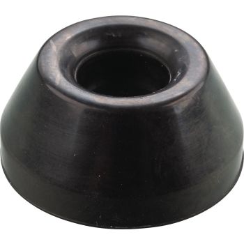 Anschlagpuffer (Gummi) für Federbeine, für viele Stoßdämpfer mit 12mm-Kolbenstange passend, Höhe 15mm, Außen-DM: 21/31mm, Innen-DM : 12mm