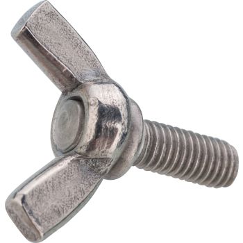 Flügelschraube für Werkzeugfach-Deckel, Edelstahl, passende Unterlegscheibe siehe Art. 902105015A, OEM-Vergleichs-Nr. 90122-05010