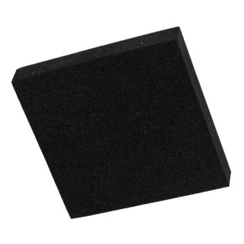 Damper Cushion between Frame and Fuel Tank (self-adhesive, approx. 50x50x8mm), 1 piece