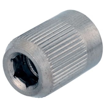 KEDO HD Rändelmutter Krümmerbefestigung Edelstahl, 1 Stück, alternativ zu Art. 91309 (Bauform wie Original), OEM-Vergleichs-Nr. 90179-08004