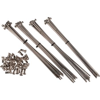 Speichen-Set Edelstahl komplett, vorn 21', OEM-Vergleichs-Nr. 3Y1-25104-00