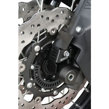 KEDO T7 ABS Sensor Schutzabdeckung vorn, Edelstahl schwarz beschichtet, wird zusammen mit der Originalabdeckung montiert
