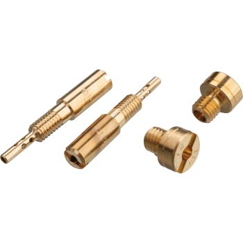 KEDO TM34 Feinabstimmungs-Kit (ohne Vergaser/Verbindungsgummis, mit Anleitung, 2x Hauptdüse #112.5 , 2x Leerlaufdüse #15)