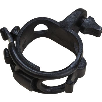 Uni-Haltegummi für Lampenmaske, 1 Stück, für Standrohrdurchmesser 34-55mm, Abstand Außenkante Standrohr / Mitte Rastnase 20mm, 1 Stück