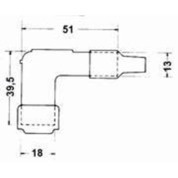 NGK Zündkerzenstecker LB05F