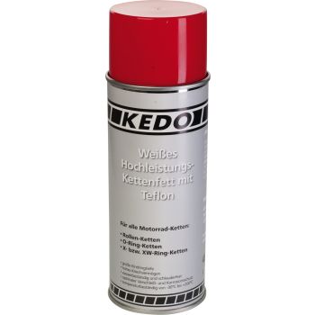 KEDO Weißes Kettenspray 400ml mit Teflon