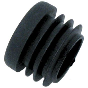 Lenkerenden-Stopfen/Kappe für 22mm-Lenker/18mm Lenkerinnendurchmesser, schwarz, 1 Stück