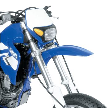 SuperMoto Vorderrad-Kotflügel, blau 98/99, ohne Lüftungsschlitze (UFO)