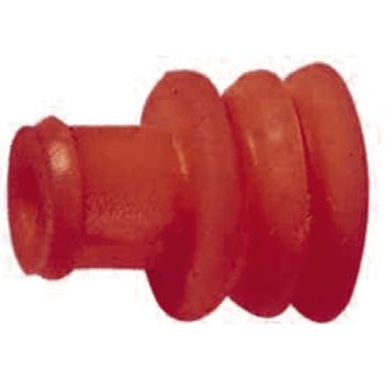 Dichtstopfen rot, für 2.6-3.33mm KabelAUßENdurchmesser (entspricht unseren 1.5qmm Kabeln)