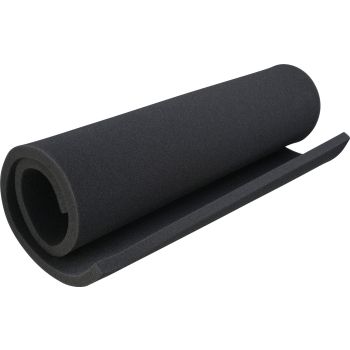 Universal Schaumstofffilter-Matte, Abm. 75x50cm/14mm dick, schwarz, zum Eigenbau von Vor-Filtern, Luftfiltern oder als Schmutzabweiser hinter Motorschützen