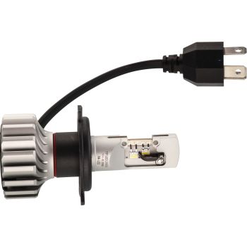 12V H4 LED-Glühlampe P43T (Fahrt-/Fernlicht), bis zu 230% heller, mit Straßenzulassung für div. Modelle (siehe PDF-Anleitung)