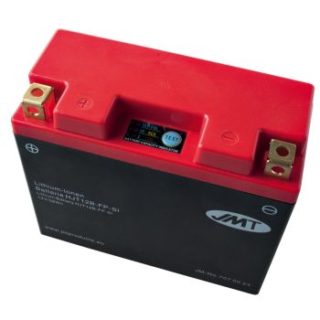 Lithium-Ionen Batterie HJT12B-FP 12V 58Wh inkl. eingebauter Lade-Kontrollanzeige, Gewicht 0.9kg (ersetzt YT12B-BS/YT14B-BS/YT16B-BS)