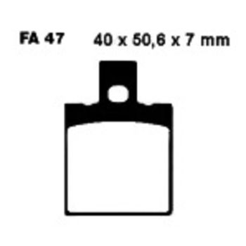 EBC DoubleH Sinter-Bremsklötze, hinten , 1 Paar (ABE)