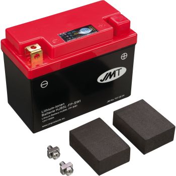 Lithium-Ionen Batterie HJB5L-FP 12V 19Wh, inkl. eingebauter Lade-Kontrollanzeige, Gewicht 0.4kg (ersetzt YB5L-B)