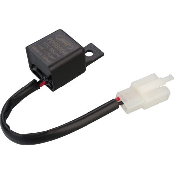 Blinkrelais 12V, elektronisch (Anschluss für orig. 3pol. Mini- Systemstecker, lastunabhängig - für LED-Blinker geeignet, schraubbar)