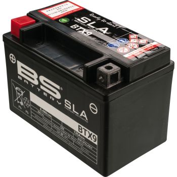 SLA-Batterie BS 12V / 8,4Ah wartungsfrei befüllt, auslaufsicher durch SLA-Technologie (ohne Vlies, ohne Gel) Typ BTX9