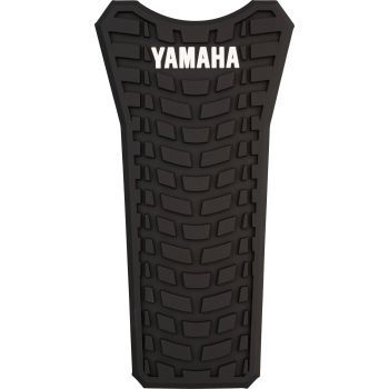 Yamaha Adventure Tank Pad, strapazierfähige gummierte Textur, verhindert, dass der Reißverschluss der Jacke die Tanklackierung zerkratzt