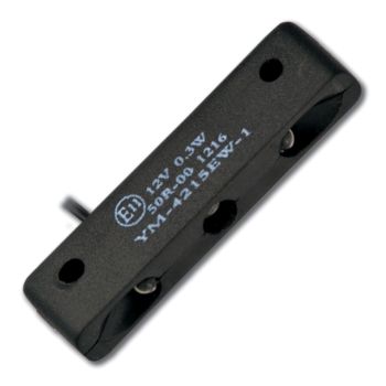 LED MICRO-Kennzeichenleuchte e-geprüft (45x7x12mm), inkl. 2 kleinen Schrauben und Klebepad