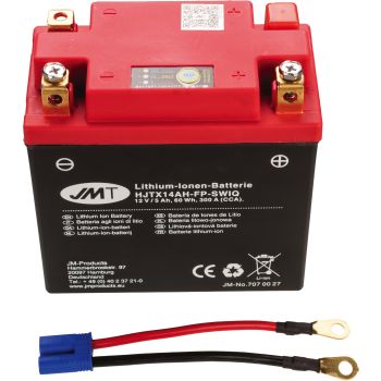 Lithium-Ionen XSTART-Batterie (LiFePo4), 12V/5Ah, zur Verwendung mit dem E-Starter Art. 41851-SR1, zur Befestigung im orig. Batteriekasten