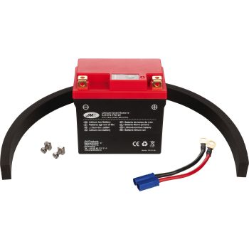 Lithium-Ionen XSTART-Batterie (LiFePo4), 12V/4.5Ah, zur Verwendung mit dem E-Starter Art. 41851-SR1, zur Befestigung im orig. Batteriekasten