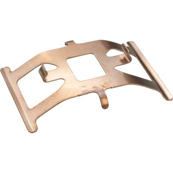 Bremsbelag- Führungsblech/Haltefeder, Bremszange vorn, OEM 3YX-25929-00