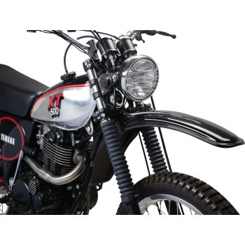 Replica Kotflügel vorn, schwarz (mit originalen Montagelöchern)