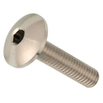 Alu Innensechskant-Linsenkopfschraube M5x20 silber