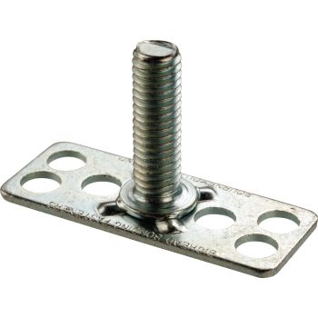 bigHead Gewindebolzen M1/T38-M6x20mm, Kopfform T38 rechteckig 38x15mm, zum Einlaminieren, Kleben, Schrauben an z.B. Verkleidungsteilen/Kotflügeln