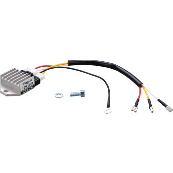 KEDO PlugIn 12V Regler + Gleichrichter, zur einfachen Umrüstung von 6V auf 12V, keine Änderung am Kabelbaum, ersetzt orig. Gleichrichter+Spannungsregler