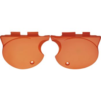 Replica Seitendeckel-Set rechts/links, 'El Toro Orange' , B-Ware mit kleinen Einschlüssen, OEM-Vergleichs-Nr. 1T1-21721-00, 1G1-21711-00